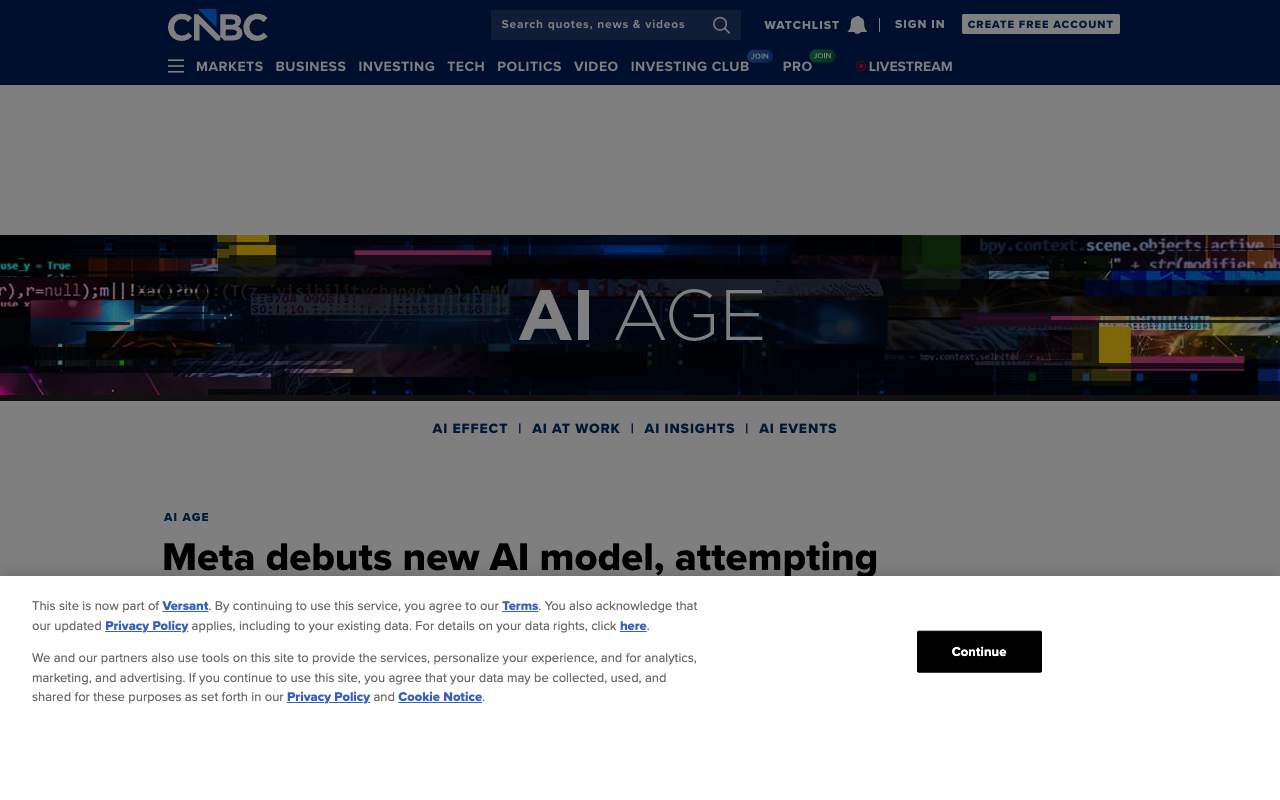 Meta Muse Spark - new AI model launch